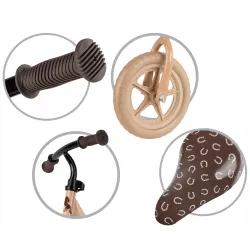 Kidwell ROWEREK BIEGOWY JEŹDZIK REBEL KOŁA 12" LEKKI REGULOWANY BEIGE Kidwell ROWEREK BIEGOWY JEŹDZIK REBEL KOŁA 12" LEKKI REGULOWANY BEIGE
