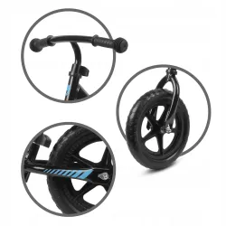 Kidwell ROWEREK BIEGOWY JEŹDZIK REBEL KOŁA 12" LEKKI REGULOWANY Black Kidwell ROWEREK BIEGOWY JEŹDZIK REBEL KOŁA 12" LEKKI REGULOWANY Black