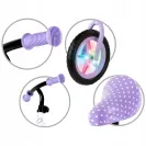 Kidwell ROWEREK BIEGOWY JEŹDZIK REBEL KOŁA 12" LEKKI REGULOWANY  LED Dots