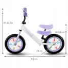 Kidwell ROWEREK BIEGOWY JEŹDZIK REBEL KOŁA 12" LEKKI REGULOWANY  LED Dots