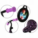 Rowerek biegowy dla dzieci Kidwell Rebel LED Neon światła w kołach Pink