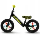 Rowerek biegowy dla dzieci Kidwell Rebel LED Neon światła w kołach Yellow
