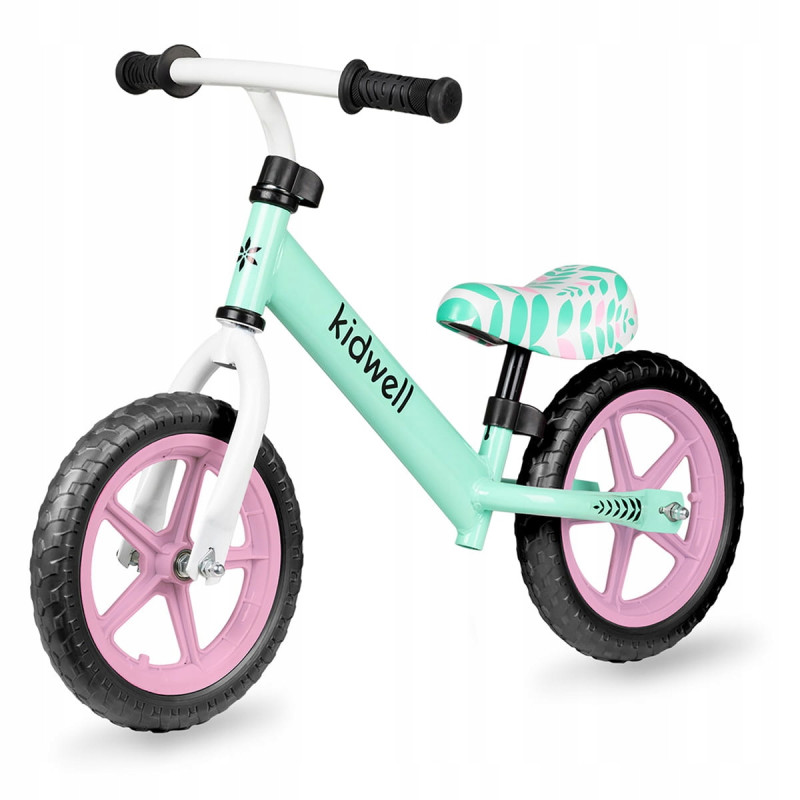 Kidwell ROWEREK BIEGOWY JEŹDZIK REBEL KOŁA 12" LEKKI REGULOWANY MIĘTOWY mint