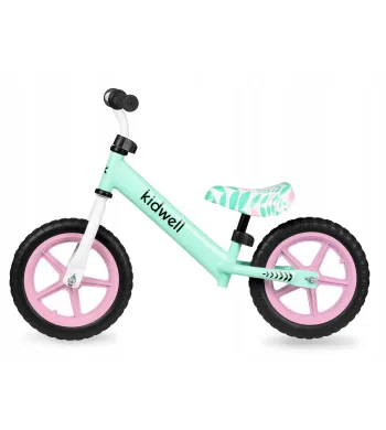 Kidwell ROWEREK BIEGOWY JEŹDZIK REBEL KOŁA 12" LEKKI REGULOWANY MIĘTOWY mint