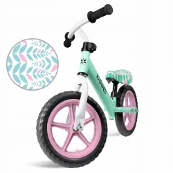 Kidwell ROWEREK BIEGOWY JEŹDZIK REBEL KOŁA 12" LEKKI REGULOWANY MIĘTOWY mint