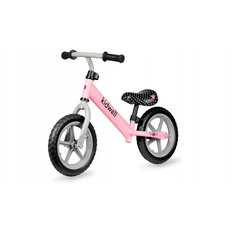 Kidwell ROWEREK BIEGOWY JEŹDZIK REBEL KOŁA 12" LEKKI REGULOWANY RÓŻOWY PINK