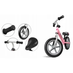 Kidwell ROWEREK BIEGOWY JEŹDZIK REBEL KOŁA 12" LEKKI REGULOWANY RÓŻOWY PINK Kidwell ROWEREK BIEGOWY JEŹDZIK REBEL KOŁA 12" LEKKI REGULOWANY RÓŻOWY PINK