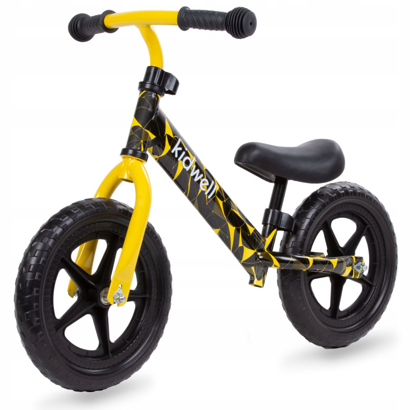 Kidwell ROWEREK BIEGOWY JEŹDZIK REBEL KOŁA 12" LEKKI REGULOWANY MIĘTOWY ŻÓŁTY YELLOW