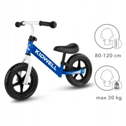 Kidwell ROWEREK BIEGOWY JEŹDZIK REBEL KOŁA 12" LEKKI REGULOWANY NIEBIESKI SKY