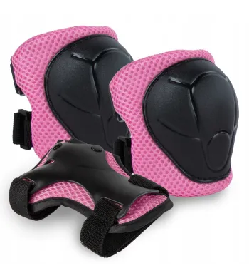 Zestaw ochraniaczy Kidwell TRIX na hulalnogę rolki rozmiar M Pink