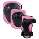 Zestaw ochraniaczy Kidwell TRIX na hulalnogę rolki rozmiar M Pink