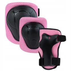 Zestaw ochraniaczy Kidwell TRIX na hulalnogę rolki rozmiar M Pink