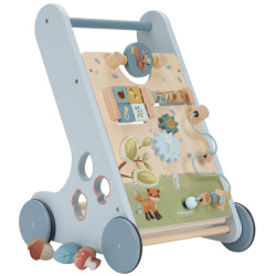 LITTE DUTCH Drewniany chodzik pchacz edukacyjny Forest Friends LD7232