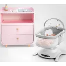 Lionelo BELLA SET 2W1 LEŻACZEK BUJACZEK GONDOLA ŁÓŻECZKO KOŁYSKA ZESTAW