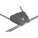 Leżaczek bujaczek elektryczny 2W1 huśtawka kołyska dla dzieci Lionelo Otto cozy grey