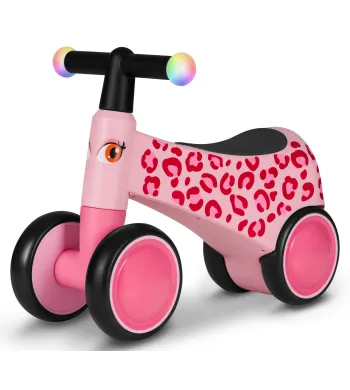 Jeździk rowerek biegowy chodzik  NA ROCZEK Lionelo Sammy pink rose
