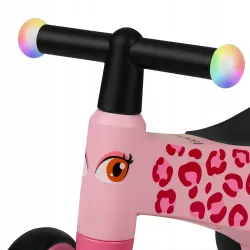 Jeździk rowerek biegowy chodzik  NA ROCZEK Lionelo Sammy pink rose