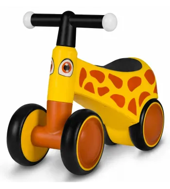Jeździk rowerek biegowy chodzik  NA ROCZEK Lionelo Sammy yellow honey