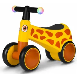 Jeździk rowerek biegowy chodzik  NA ROCZEK Lionelo Sammy yellow honey