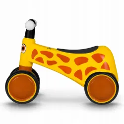 Jeździk rowerek biegowy chodzik  NA ROCZEK Lionelo Sammy yellow honey