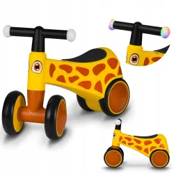 Jeździk rowerek biegowy chodzik  NA ROCZEK Lionelo Sammy yellow honey