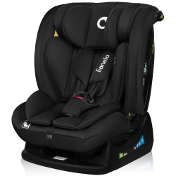 Fotelik samochodowy 40-150 cm PRZÓD TYŁ łatwy montaż Lionelo Izzy I-Size Black Carbon