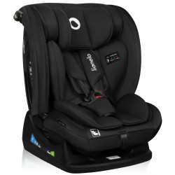 Fotelik samochodowy 40-150 cm PRZÓD TYŁ łatwy montaż Lionelo Izzy I-Size Black Carbon