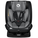Fotelik samochodowy 40-150 cm PRZÓD TYŁ łatwy montaż Lionelo Izzy I-Size Black grey