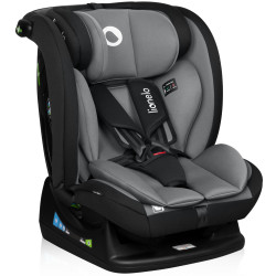 Fotelik samochodowy 40-150 cm PRZÓD TYŁ łatwy montaż Lionelo Izzy I-Size Black grey