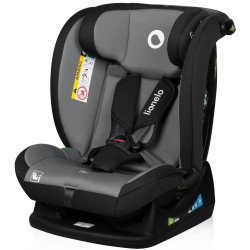 Fotelik samochodowy 40-150 cm PRZÓD TYŁ łatwy montaż Lionelo Izzy I-Size Black grey