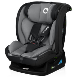 Fotelik samochodowy 40-150 cm PRZÓD TYŁ łatwy montaż Lionelo Izzy I-Size Black grey