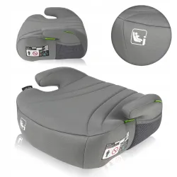 LIONELO FOTELIK PODSTAWKA LUUK I-SIZE PODDUPNIK SAMOCHODOWY DLA DZIECKA grey