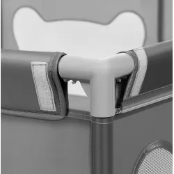 Kojec dla dziecka łóżeczko stabilny plac zabaw 127x187 cm Lionelo Willow