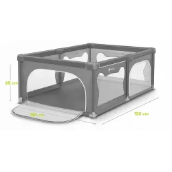 Kojec dla dziecka łóżeczko stabilny plac zabaw 127x187 cm Lionelo Willow