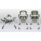 Lionelo Laurice krzesełko do karmienia z funkcją bujaczka Olive Green