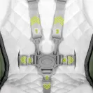 Lionelo Laurice krzesełko do karmienia z funkcją bujaczka Olive Green