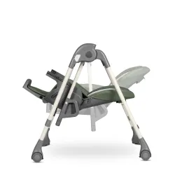 Lionelo Laurice krzesełko do karmienia z funkcją bujaczka Olive Green