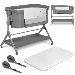 Łóżeczko dostawne kołyska LIONELO LEONIE PLUS 3w1 Łóżeczko Niemowlęce Łóżeczko dostawne kołyska LIONELO LEONIE PLUS 3w1 Łóżeczko Niemowlęce