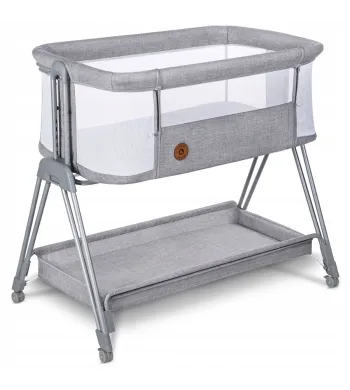 ŁÓŻECZKO DOSTAWNE 2w1 TURYSTYCZNE Wolnostojące Regulowane LIONELO LUNA