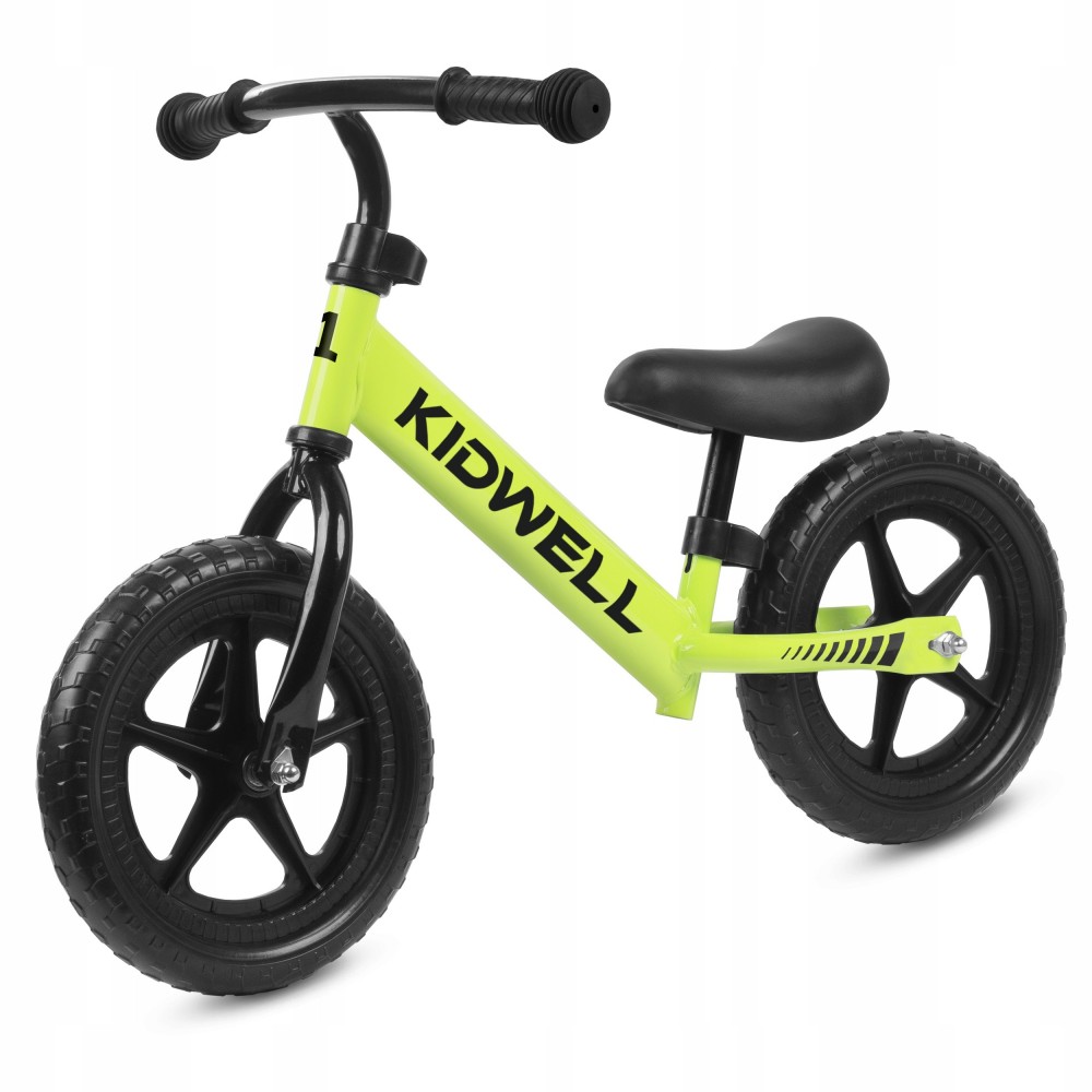 Kidwell ROWEREK BIEGOWY REBEL KOŁA 12" LEKKI REGULOWANY Green