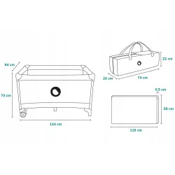 ŁÓŻECZKO TURYSTYCZNE STEFI KOJEC DLA DZIECKA MATERAC LIONELO BEŻOWY ŁÓŻECZKO TURYSTYCZNE STEFI KOJEC DLA DZIECKA MATERAC LIONELO BEŻOWY