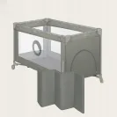 ŁÓŻECZKO TURYSTYCZNE STEFI KOJEC DLA DZIECKA MATERAC LIONELO BEŻOWY