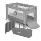 LIONELO Łóżeczko turystyczne Stefi Grey Concrete Multicolor