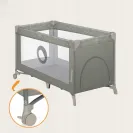 ŁÓŻECZKO TURYSTYCZNE STEFI KOJEC DLA DZIECKA MATERAC LIONELO BEŻOWY