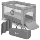 LIONELO Łóżeczko turystyczne Stefi Grey Concrete Multicolor