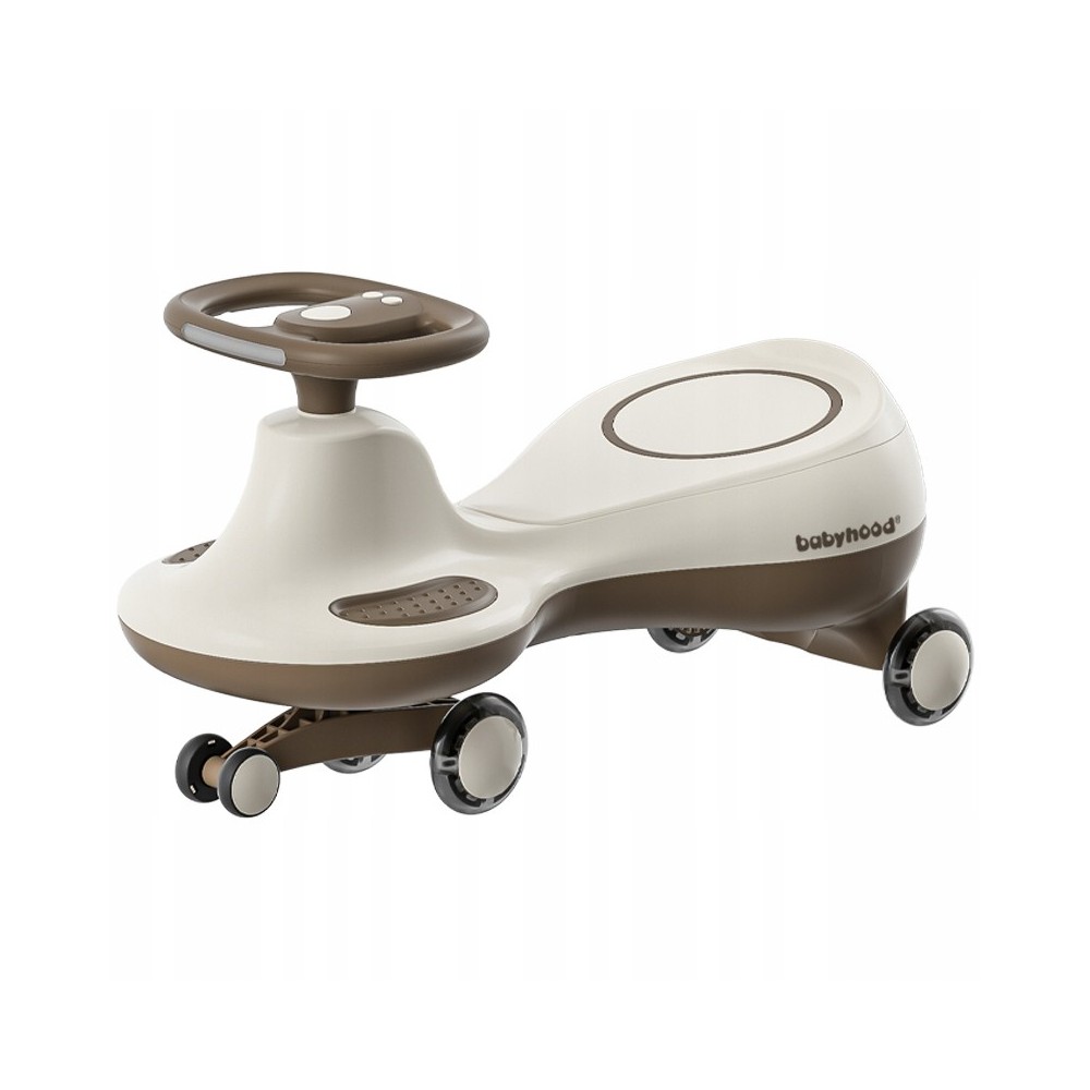 Babyhood Jeździk grawitacyjny Twistcar do 50 kg Beige