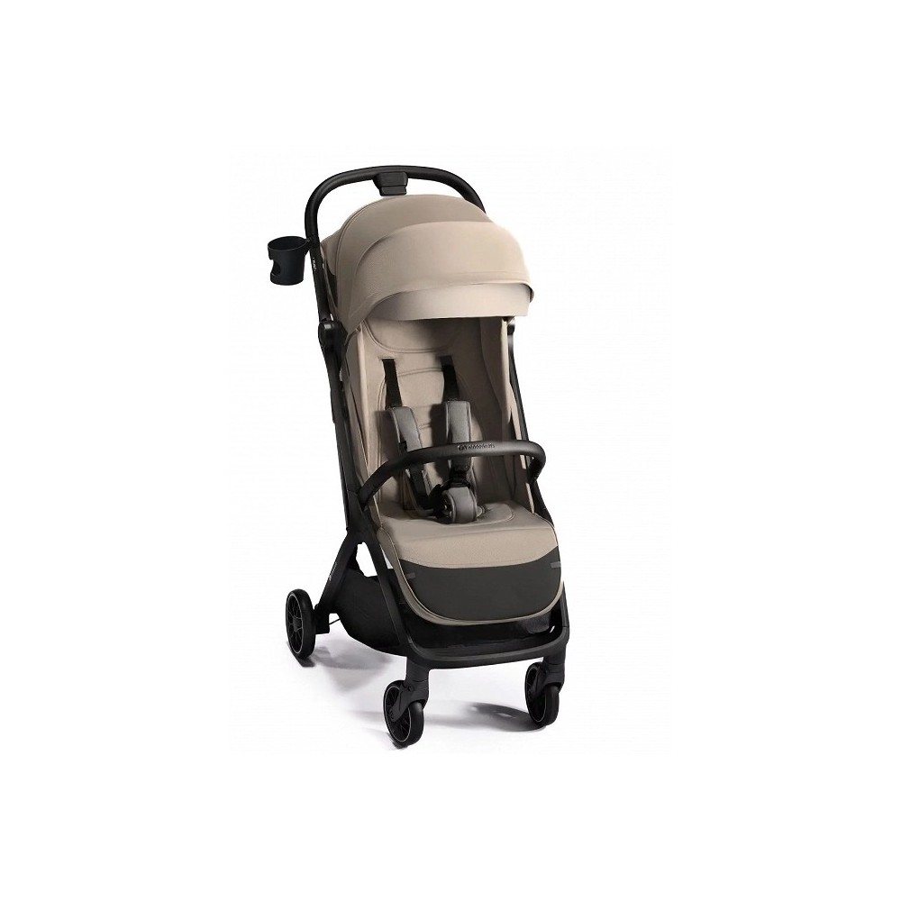 KINDERKRAFT Wózek spacerowy do 22 kg lekki i zwrotny NUBI 2 - Sand Beige