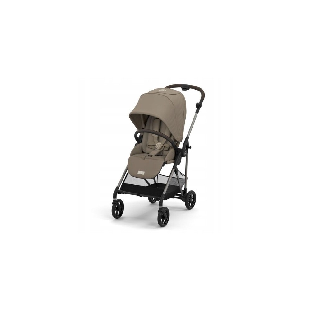 CYBEX kompaktowy wózek spacerowy MELIO 3.0 TPE Almond Beige