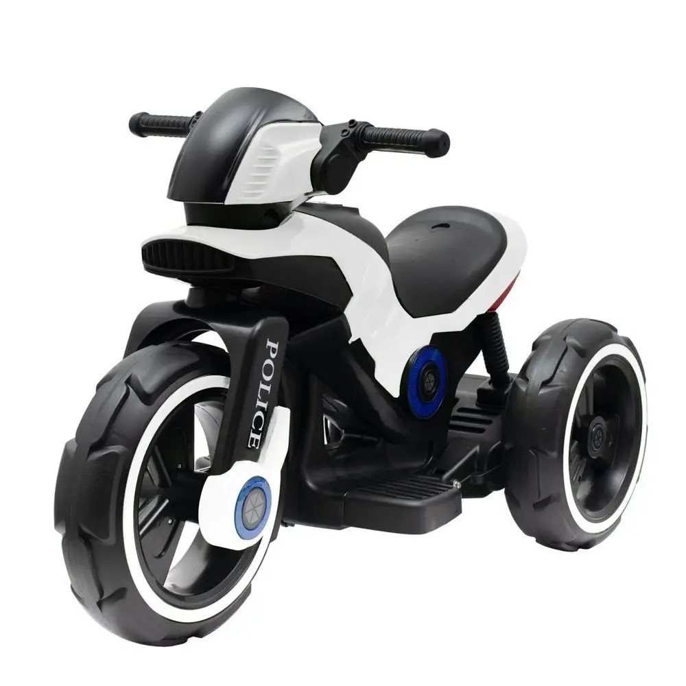 Baby Mix Pojazd na akumulator dla dzieci Police motocykl Policja white