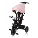 Rowerek trójkołowy obracany przód tył pasy wolne koło LIONELO BERRY Pink Rose